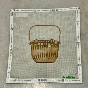 Nantucket Basket Needlepoint Canvas